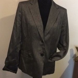 CLOSET CLEAR OUT! Anne Klein slate gray blazer